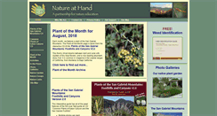 Desktop Screenshot of natureathand.com
